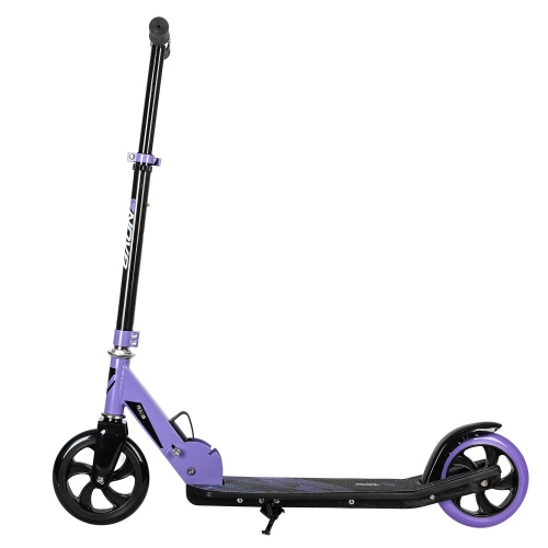 Самокат городской NOVATRACK POLIS 160 Plastic (2022), фиолетовый