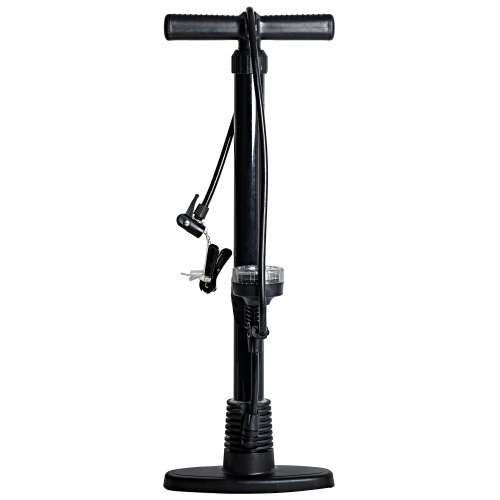 Насос напольный с манометром PAC 38x530, высокопрочный пластик, авто/вело ниппель + игла