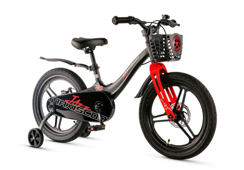 Велосипед Maxiscoo Jazz Pro 18 (2025) (110-130 см), черный