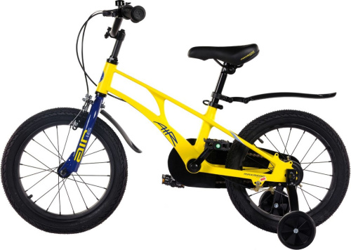 Велосипед Maxiscoo Air Стандарт 16" (2024) (98-110 см), желтый