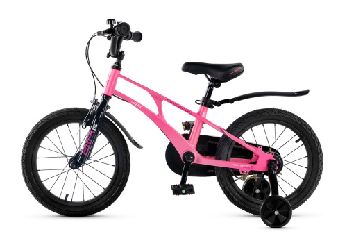 Велосипед Maxiscoo Air Стандарт 16 (2025) (98-110 см), розовый