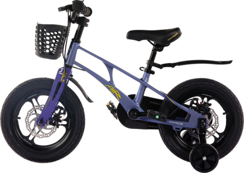 Велосипед Maxiscoo Air Pro 14" (2024) (98-110 см), синий