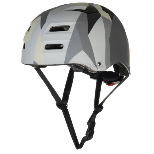 Защитный шлем STG MTV1 Military, с фикс застежкой, белый-серый