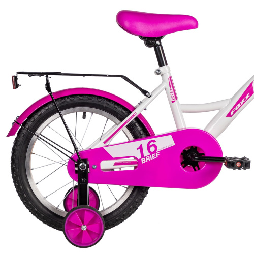 Велосипед Foxx Brief 16 (2025) (98-110 см), белый