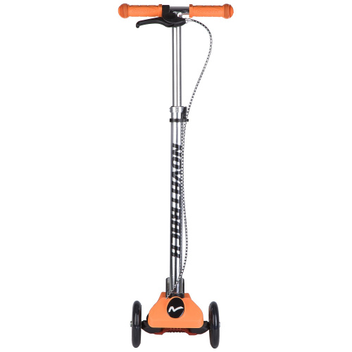 Самокат-кикборд Novatrack Rainbow Start Brake (2018), оранжевый