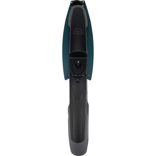 Комплект велосипедных крыльев OYYO MG90, 26-29", гибкие, черный-серый