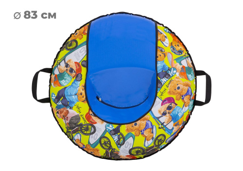 Тюбинг 83см ОКСФОРД DINO Comfort, голубой