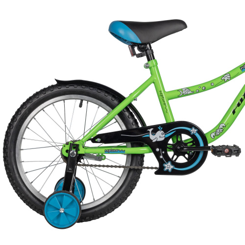 Велосипед Foxx Neptune 18 (2025) (110-130 см), зеленый