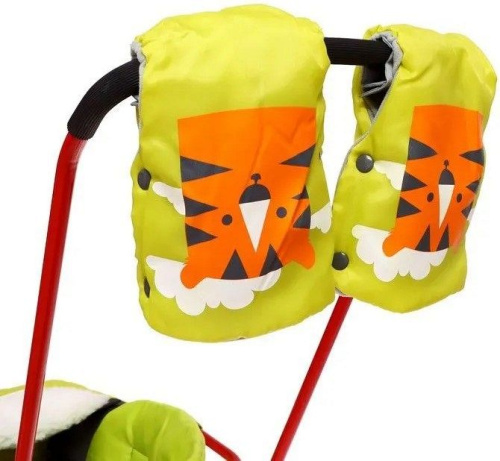 Санки детские НИКА Тимка 5 комфорт с набором аксессуаров, красный