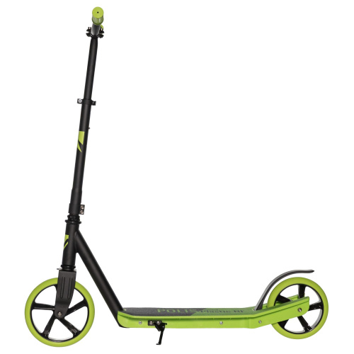 Самокат городской Novatrack Polis 160 PNF (2025), зеленый