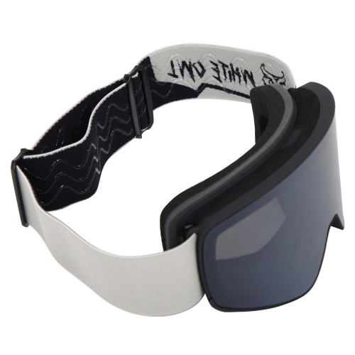 Маска горнолыжная White Owl FA-123, серебристый-черный