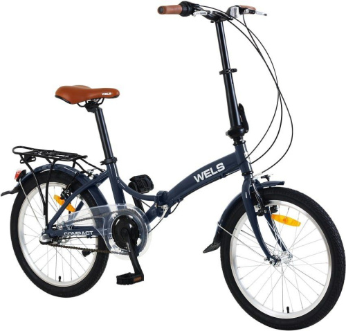 Велосипед WELS Compact Nexus 20-3 2.0, рама 12", синий