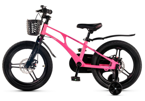 Велосипед Maxiscoo Air Pro 18 (2025) (110-130 см), розовый