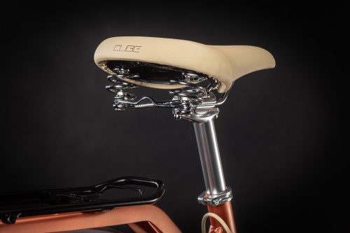 Велосипед CUBE ELLA Ride 28" (2021), рама 49 см (155-165 см), оранжевый