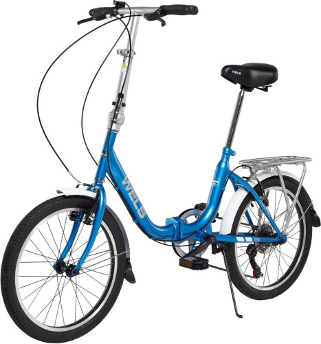 Велосипед WELS Compton, рама 14", голубой
