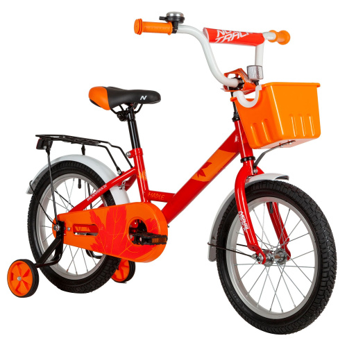 Велосипед NOVATRACK MAPLE 16" (2022) (98-110 см), красный