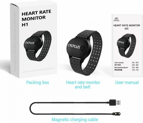 Оптический наручный пульсометр Cycplus H1