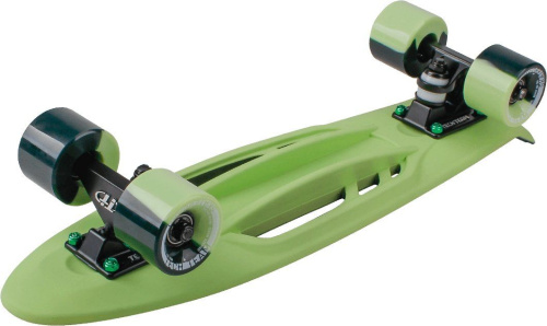 Скейтборд круизер Tech Team Shark 22, зеленый