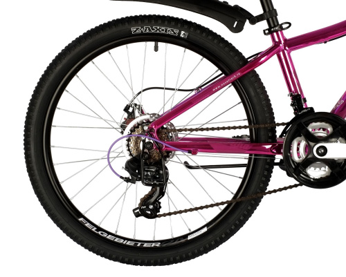 NOVATRACK KATRINA Disc 24" (2020), рама 10" (130-155 см), розовый