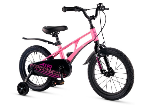 Велосипед Maxiscoo Air Стандарт 16 (2025) (98-110 см), розовый