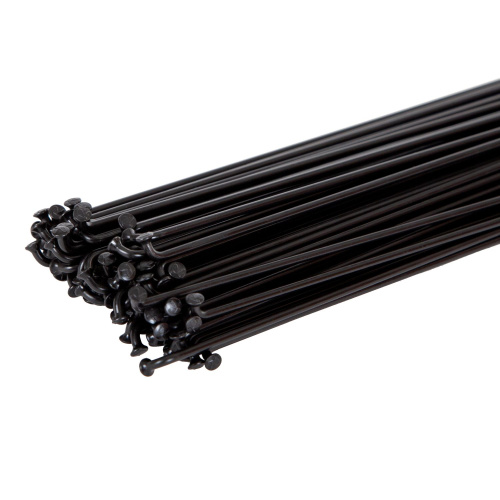 Спица Pillar P14, нержавеющая сталь, черная (без ниппеля), черный