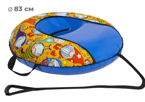 Тюбинг 83см ОКСФОРД GNOME Comfort, голубой