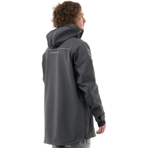 Куртка-анорак сноубордическая Dragonfly DF Uktus Man, темно-серый