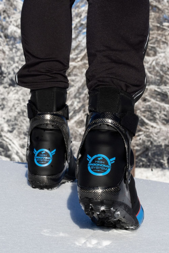 Ботинки лыжные KV+ Shoes Tornado Classic, синий-красный