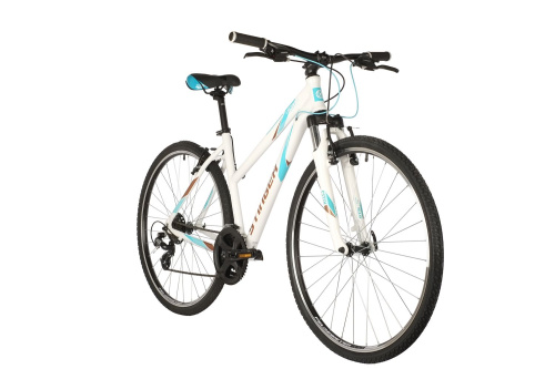 Велосипед Stinger Liberty Std 28" (2021), рама 52 см (165-175 см), белый