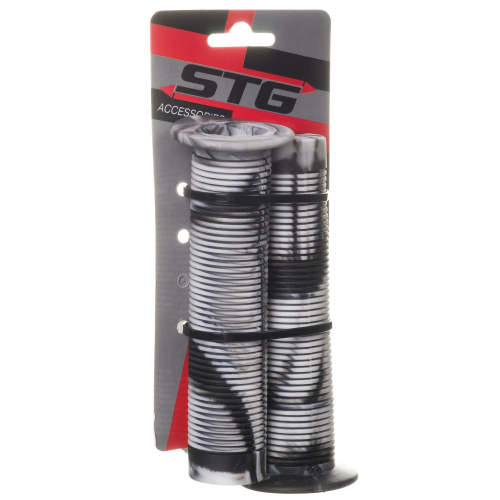 Грипсы STG HL-G105B  135мм, серый