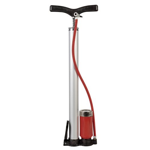 Насос напольный, манометром PAC 38x500, алюм., авто ниппель