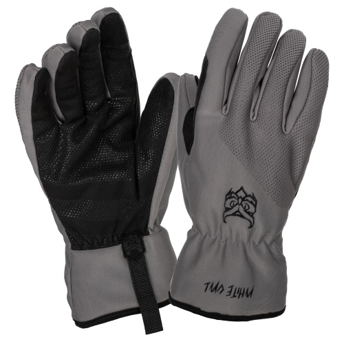 Перчатки зимние White Owl 09-1548, утепленные, серый