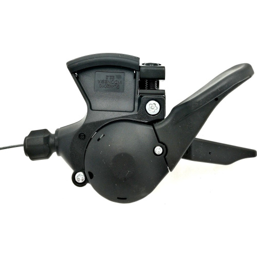 Шифтер Shimano Altus SL-M2010-9R, 9 скоростей, правый, трос 2050 мм, без упаковки, черный, 2-8221, черный