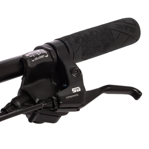 Велосипед Foxx Atlantic 29" (2024), рама 22" (185-195 см), черный-зеленый