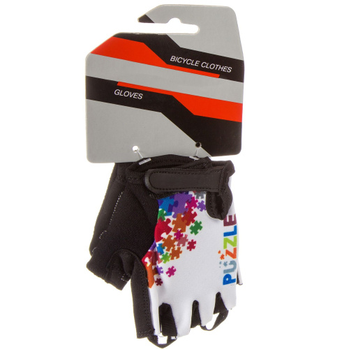 Перчатки детские STG AL-05-1589, рама M, белый