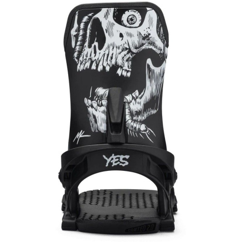 Сноуборд крепления YES Select Kowalchuk 2025, черный